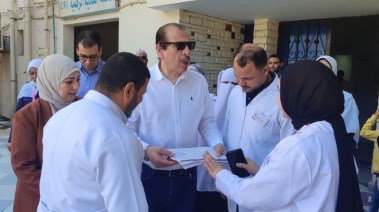 نائب وزير الصحة الدكتور عمرو قنديل من الفيوم
