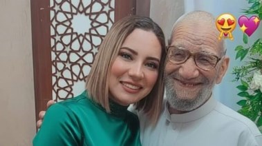 أميرة حجازي ووالدها