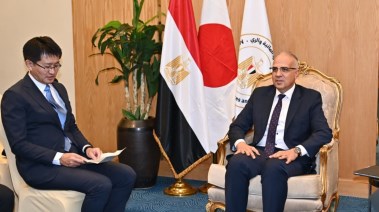 وزير الري والموارد المائية، الدكتور هاني سويلم يلتقي هيروسي ماسايوشي نائب وزير الأراضي والبنية التحتية والنقل والسياحة الياباني