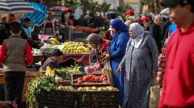 أحد الأسواق المصرية