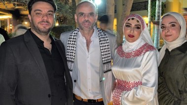 زفاف الأسير المحرر أكرم أبو بكر