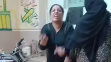 جانب من المشاجرة