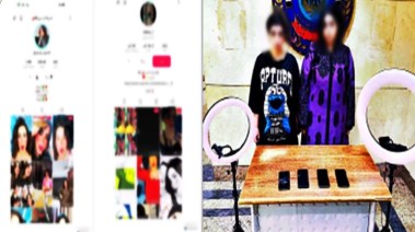 المتهمتان بنشر مقاطع مخلة على تيك توك