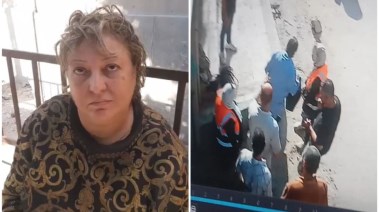 السيدة الأرمنية المشردة