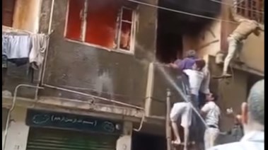 جانب من الحادث جانب من الحادث