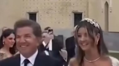 وليد توفيق وابنته
