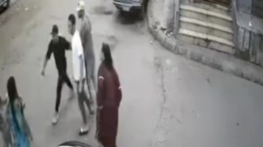 جانب من المشاجرة