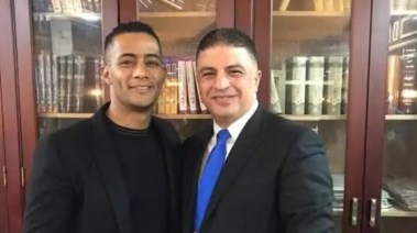 الفنان محمد رمضان والدكتور أحمد الجندي