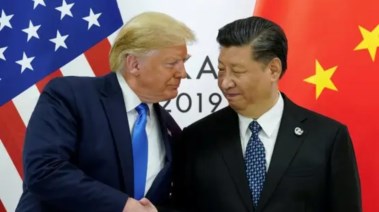 الرئيس الأمريكي ونظيره الصيني