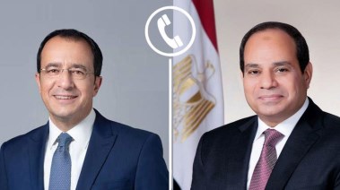 الرئيس عبدالفتاح السيسي، ونيكوس كريستودوليدس، رئيس جمهورية قبرص