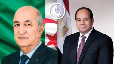 الرئيسان عبد الفتاح السيسي وعبد المجيد تبون