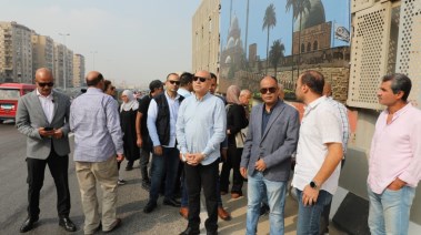 محافظ القاهرة يتفقد الأعمال النهائية لتحسين الرؤية البصرية بالطريق الدائري محافظ القاهرة يتفقد الأعمال النهائية لتحسين الرؤية البصرية بالطريق الدائري