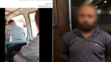 المتهم وجانب من الواقعة  المتهم وجانب من الواقعة