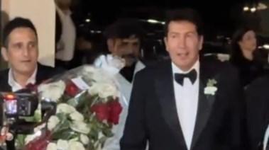 هاني رمزي في حفل زفاف نجله شادي