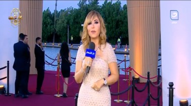 لميس الحديدي من افتتاح مهرجان الجونة 2025
