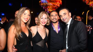 منة شلبي وأحمد الجنايني في حفل زفاف هادي الباجوري منة شلبي وأحمد الجنايني في حفل زفاف هادي الباجوري