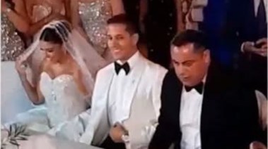 جانب من حفل زفاف ابنة الشهيد محمد مبروك 