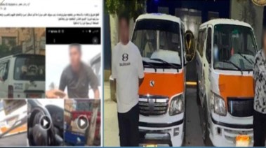المتهمان بالاعتداء على قائد سيارة في بني سويف  المتهمان بالاعتداء على قائد سيارة في بني سويف