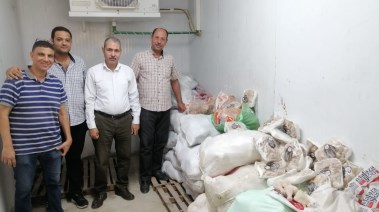 مضبوطات الحملة 