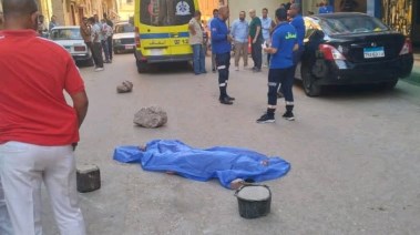 صورة حادث سقوط فتاة من طابق في أسيوط صورة حادث سقوط فتاة من طابق في أسيوط