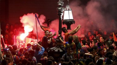 جماهير برشلونة 