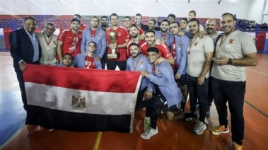 رجال اليد بالأهلي 