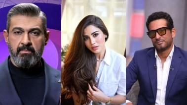 عمرو سعد ونوران ماجد وياسر جلال