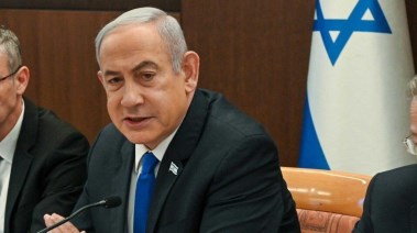 رئيس الوزراء الإسرائيلي بنيامين نتنياهو
