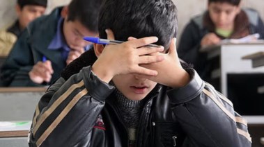 طلاب أثناء تأدية الامتحان - أرشيفية طلاب أثناء تأدية الامتحان - أرشيفية