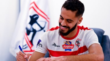 محمود بنتايج لاعب الزمالك 