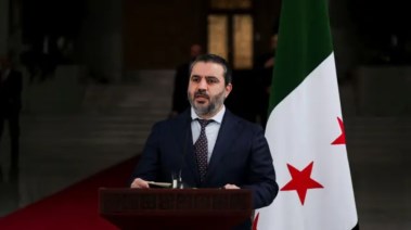 وزير الخارجية السوري أسعد الشيباني 