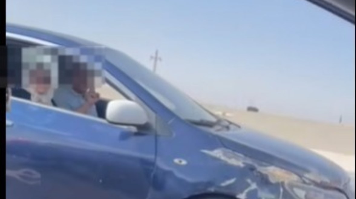 مطاردة على طريق سريع 