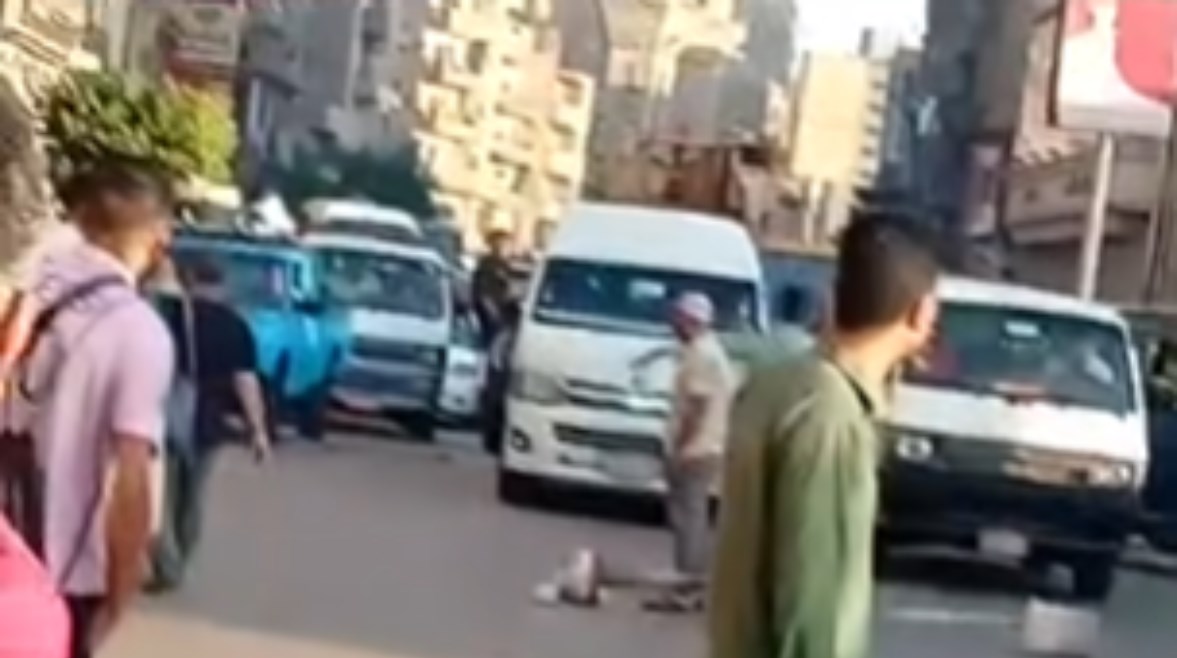 بلطجي أغلق كورنيش الوراق