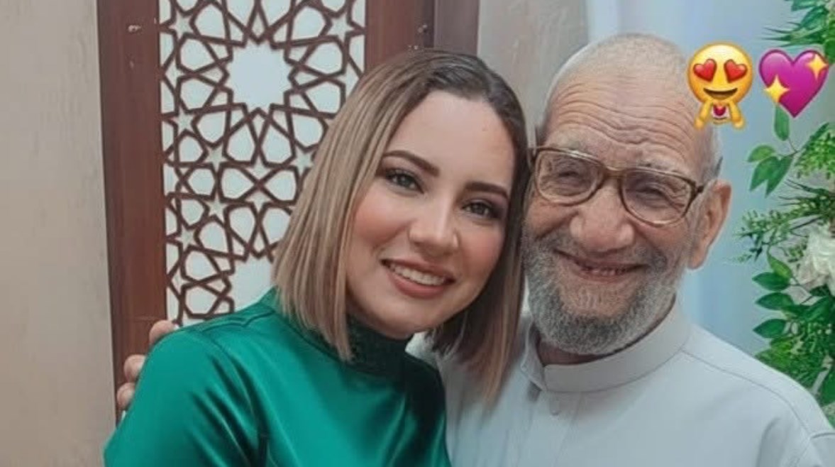 أميرة حجازي ووالدها