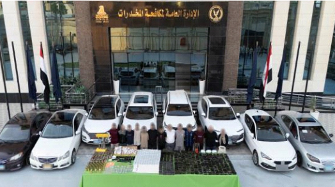 المتهمون والمضبوطات المتهمون والمضبوطات