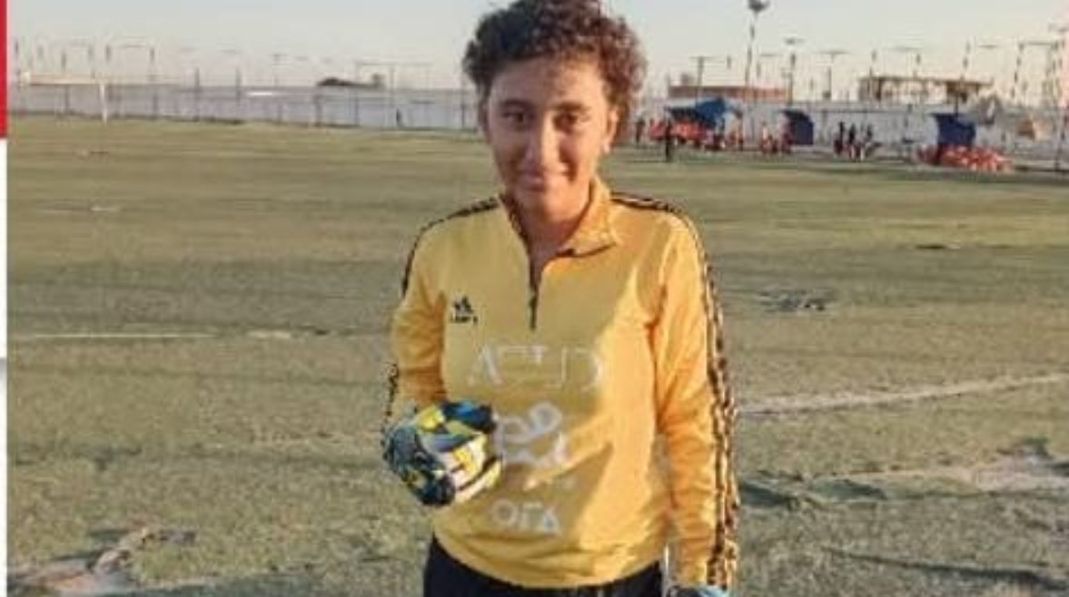 أمل خالد حارس مرمى الإبراهيمية أمل خالد حارس مرمى الإبراهيمية