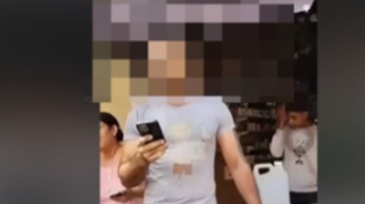 جانب من الفيديو المتداول