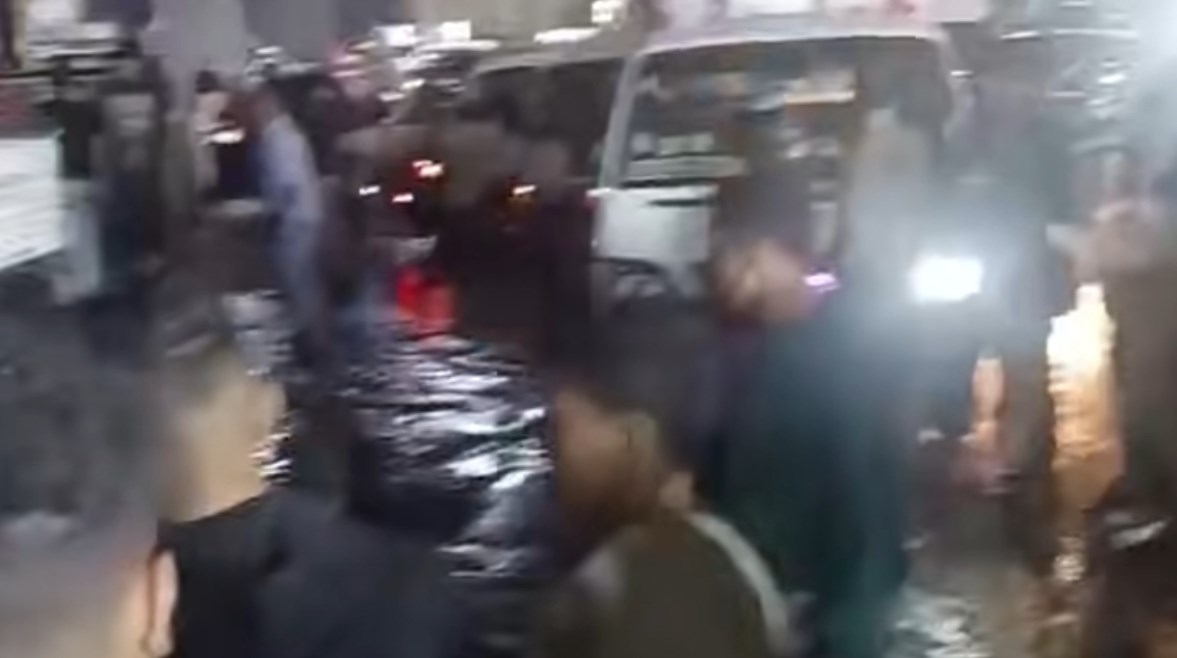 جانب من الحادث جانب من الحادث