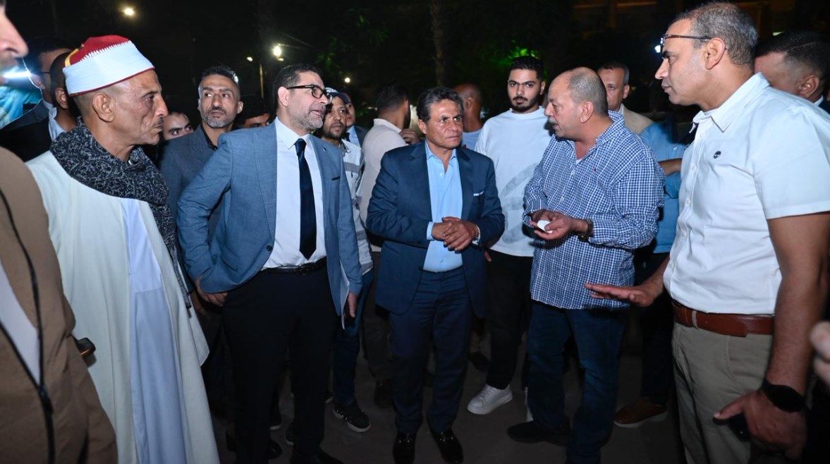 المستشار طاهر الخولي يواصل جولاته الميدانية بمصر القديمة