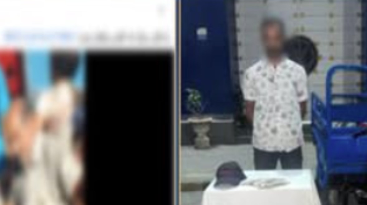 المتهم وجانب من الواقعة 