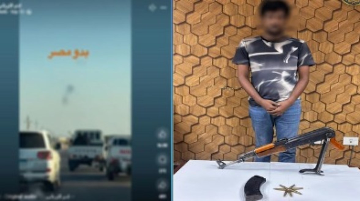 المتهم وجانب من الواقعة المتهم وجانب من الواقعة