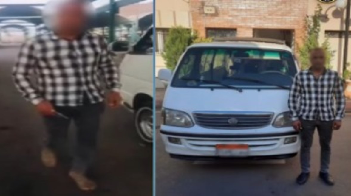 المتهم وجانب من الواقعة المتهم وجانب من الواقعة