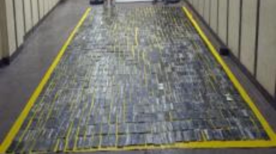 جانب من المضبوطات 