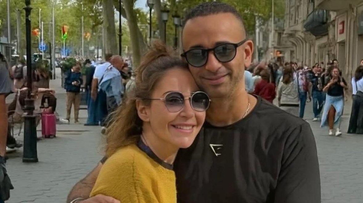 منة شلبي وزوجها أحمد الجنايني  منة شلبي وزوجها أحمد الجنايني