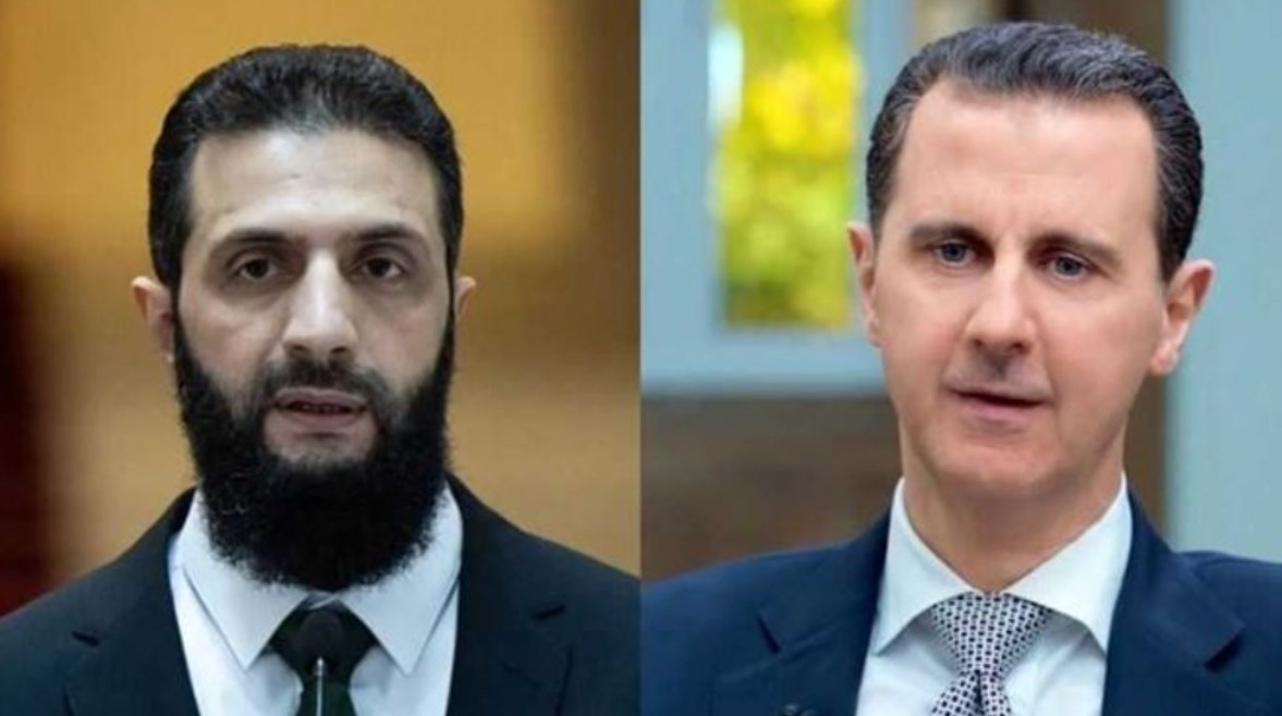 أحمد الشرع وبشار الأسد أحمد الشرع وبشار الأسد
