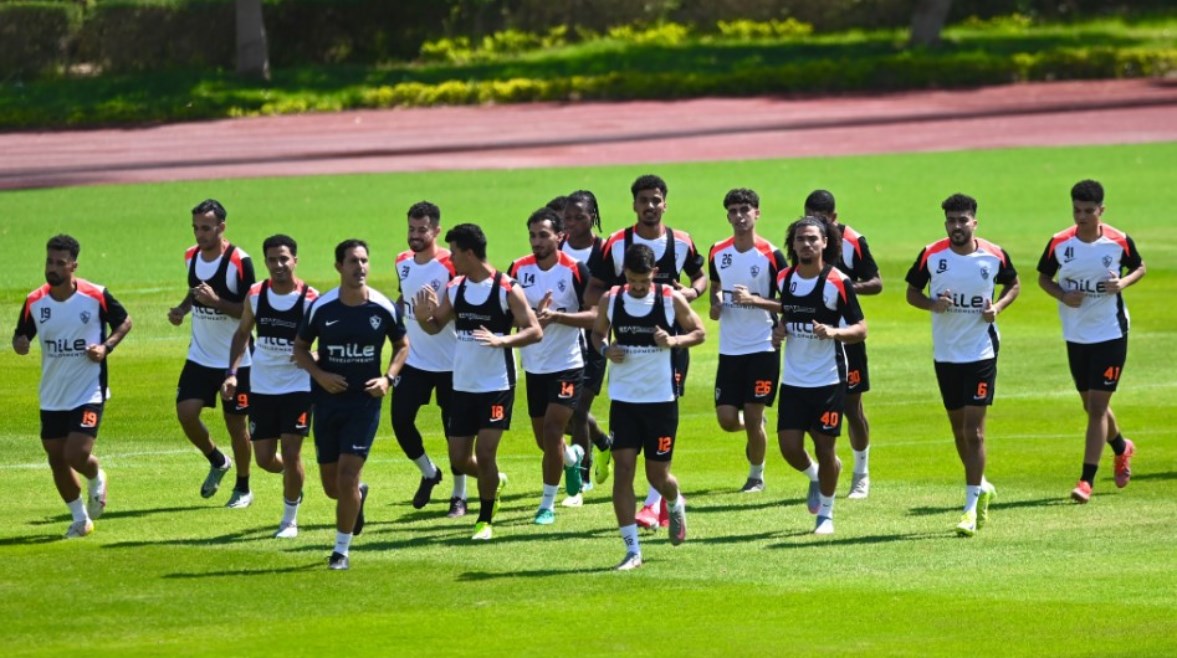 تدريبات لاعبي الزمالك تدريبات لاعبي الزمالك