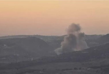 غارة إسرائيلية على جنوب لبنان 