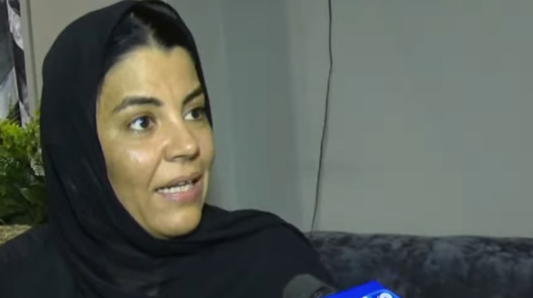 سامية كامل والدة الطفلة أيسل