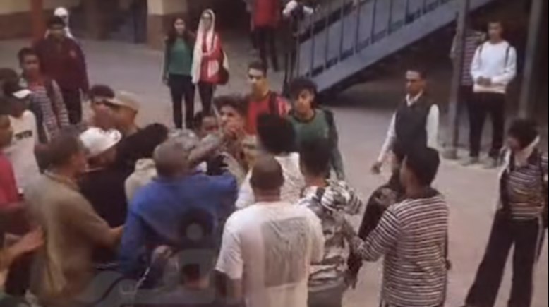 مشاجرة مدرسة الهرم