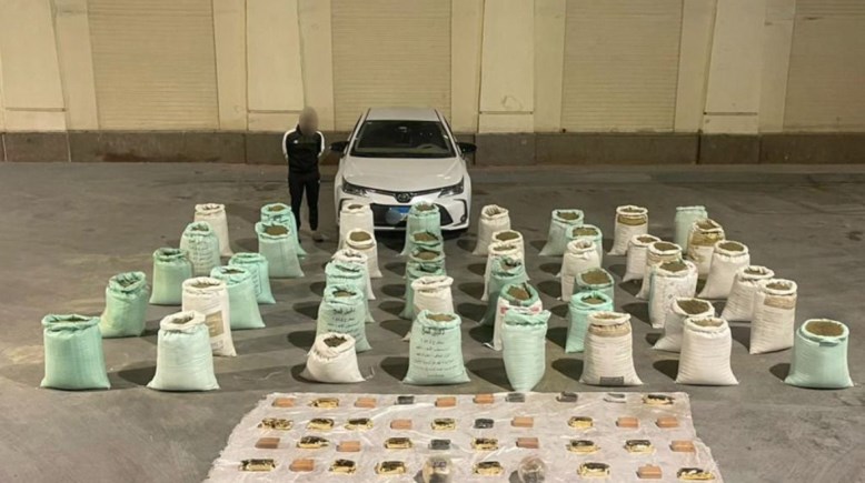 المتهم والمضبوطات